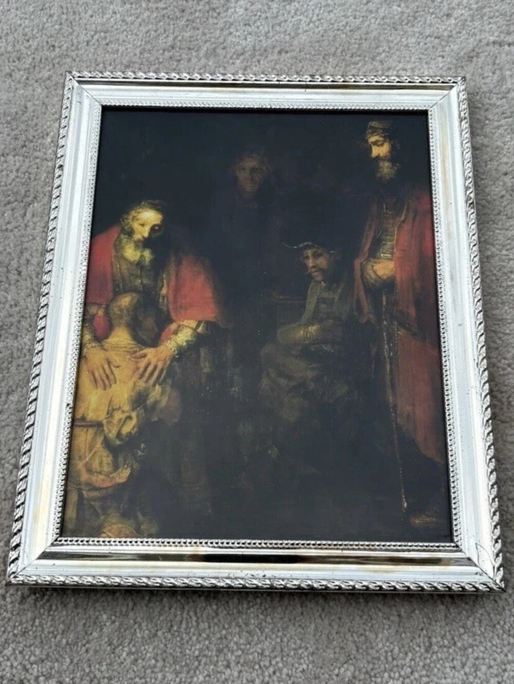 Prodigal Son In Silver Frame Medium